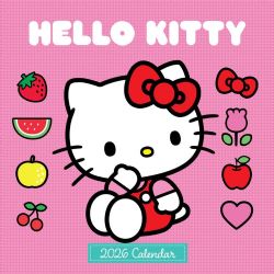 HELLO KITTY & FRIENDS -  CALENDRIER OFFICIEL 2026 -  HELLO KITTY AND FRUITS